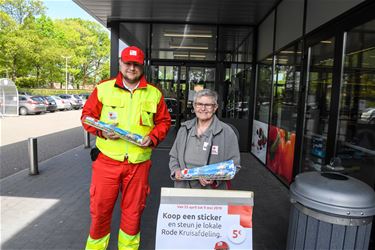 Stickerverkoop Rode Kruis Beringen - Beringen