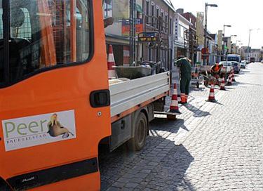 Stoepen stadscentrum krijgen grote beurt - Peer