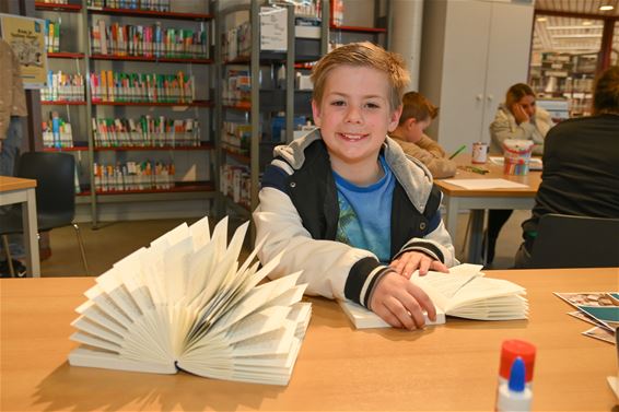 Stralend weer in de bib voor boekenplezier - Lommel