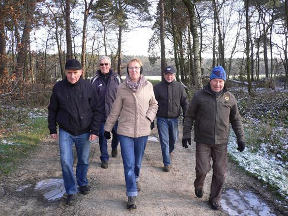 Stralend zonnetje maar toch bitter koud - Meeuwen-Gruitrode