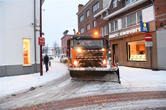 Strooidiensten Beringen in volle actie - Beringen