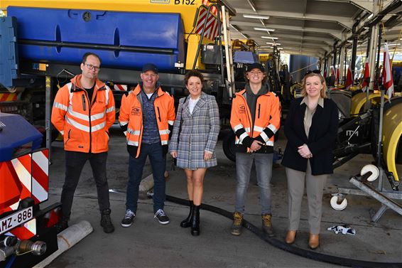 Strooidiensten klaar voor de winter - Beringen