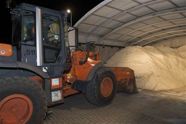 Strooidiensten klaar voor sneeuwval - Beringen