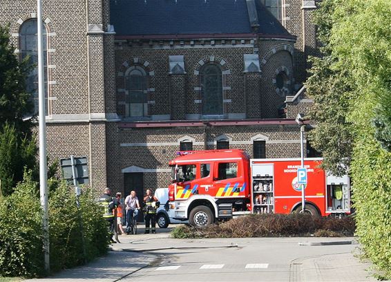 Struiken en bomen in brand - Overpelt