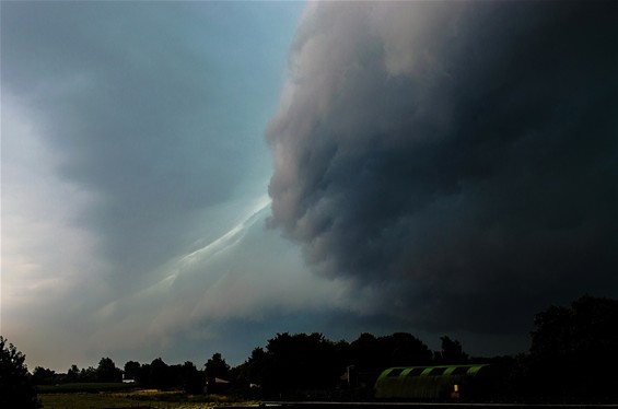 'Supercel' boven Lommel - Lommel