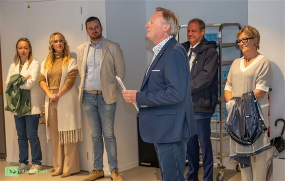 Symbolische 1e steenlegging nieuw schoolgebouw (2) - Pelt