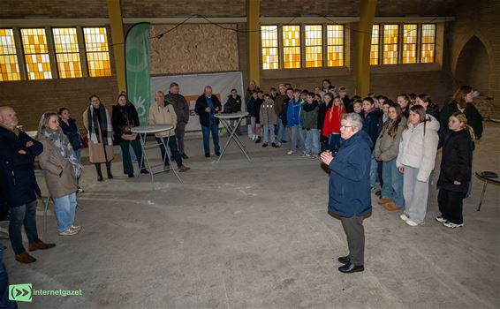 Symbolische eerste steen voor ontmoetingscentrum - Pelt