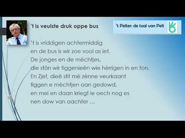 't Is veulste druk op de bus - Pelt