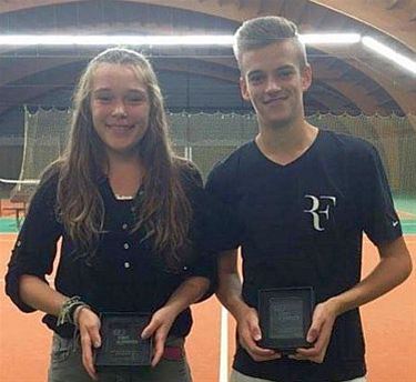 Tennisclub is twee kampioenen rijker - Hamont-Achel