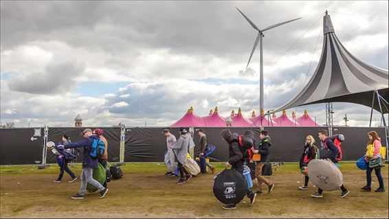 Terug naar huis na twee dagen feesten - Lommel