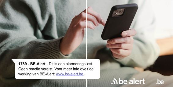 Test van BE-Alert op 2 oktober - Bree