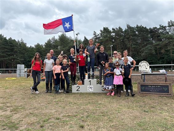 Texas-sfeer op ponykamp De Dravers - Pelt