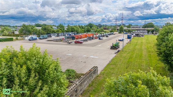 Tijdelijk huisvuil binnenbrengen in recyclagepark - Hamont-Achel & Pelt