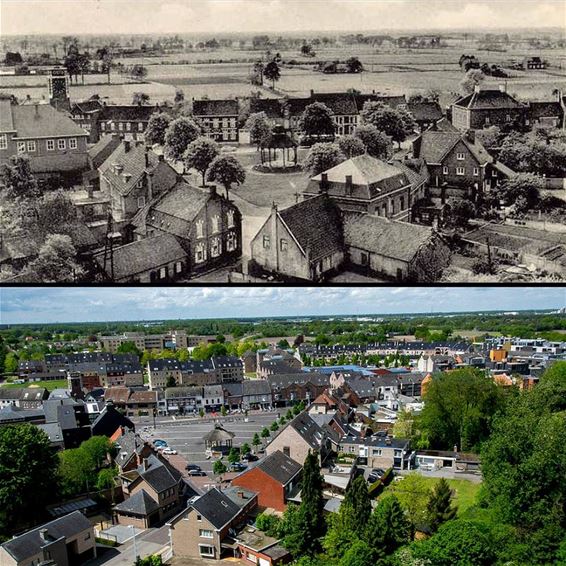 Toen... en nu: het centrum - Overpelt