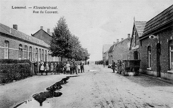 Toentertijd in de Kloosterstraat - Lommel