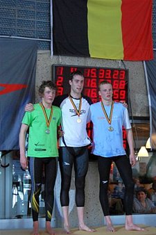 Tom Vangeneugden BK 1500m vrij - Overpelt
