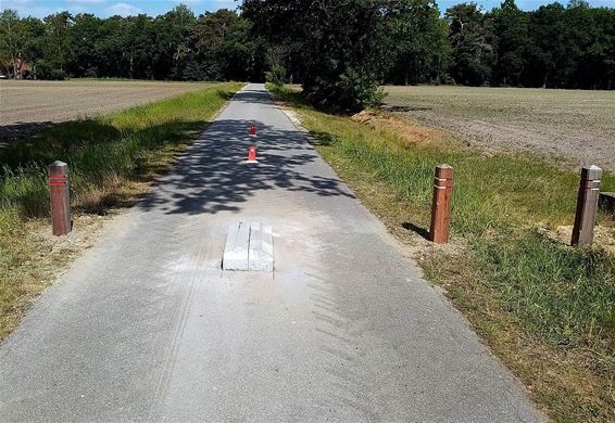 Tractorsluis in Kleine-Brogel - Peer