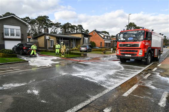 Tractor verliest olie - Beringen