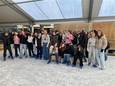 Trimester afgerond met schaatsactiviteit - Peer