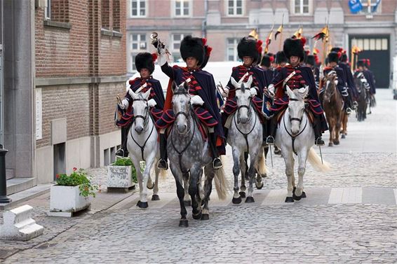 Trompetters van de koning komen naar Taptoe - Hamont-Achel