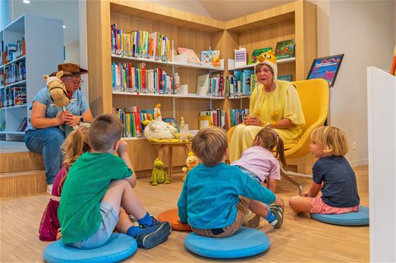 Twee keer per week voorlezen in de bib - Pelt