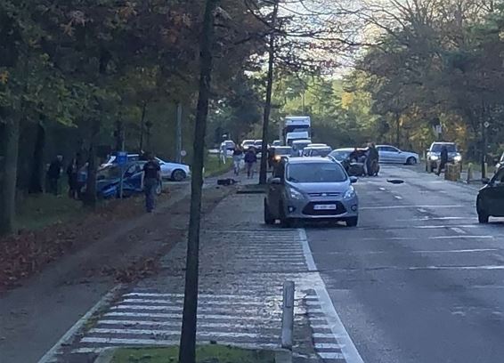 Twee zwaargewonden bij botsing - Pelt