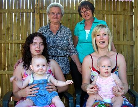 Tweemaal vier generaties - Lommel