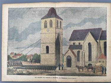 Uit de oude doos: de torenverplaatsing - Bocholt