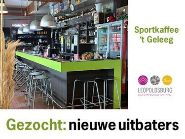 Uitbater 't Geleeg gezocht - Leopoldsburg