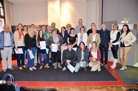 Uitreiking diploma's vrijwilligers Rode Kruis - Lommel