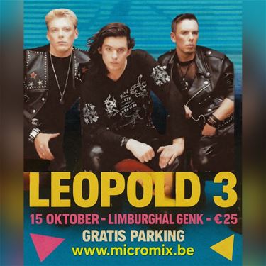 Uniek optreden van Leopold 3 op Micromix - Beringen