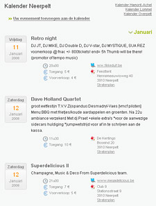 Uw evenement op de Internetgazet!