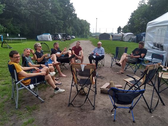 Vaderkamp met kinderen op de Bosuil - Pelt