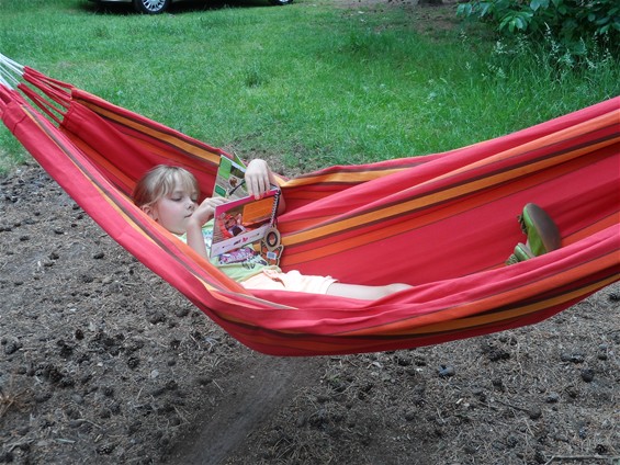 Vakantie begonnen... huur eens een hangmat - Lommel