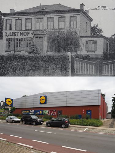 Van Lusthof naar supermarkt - Beringen