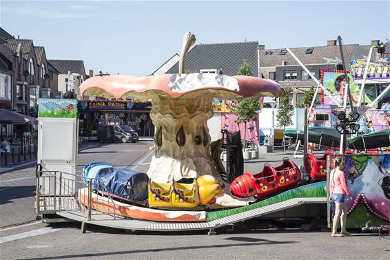 Vandaag gezien: bijna klaar voor de kermis - Overpelt