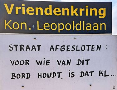 Vandaag gezien op de Koning Leopoldlaan - Lommel