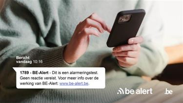 Vandaag nationale testdag BE-Alert - Lommel