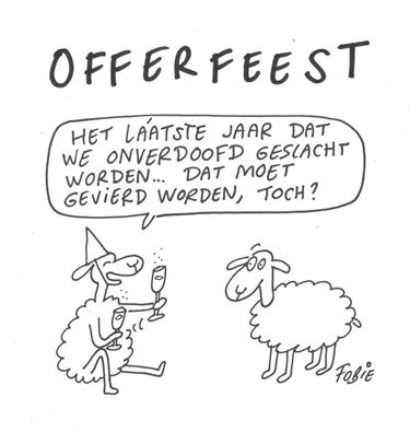 Vandaag offerfeest bij de moslims