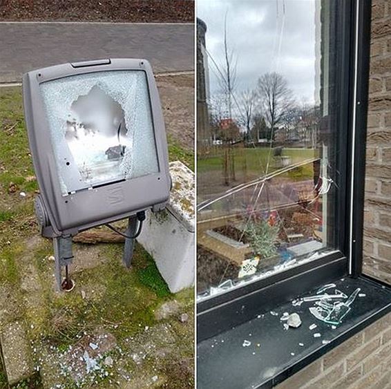 Vandalisme aan 't Lindepaadje - Overpelt