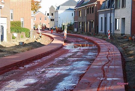 Vandalisme bij werken aan Budelpoort - Hamont-Achel