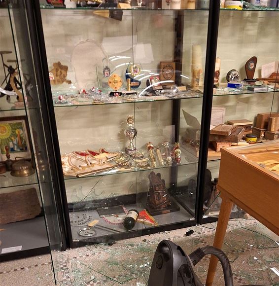 Vandalisme in de lokalen van heemkring in Hamont - Hamont-Achel