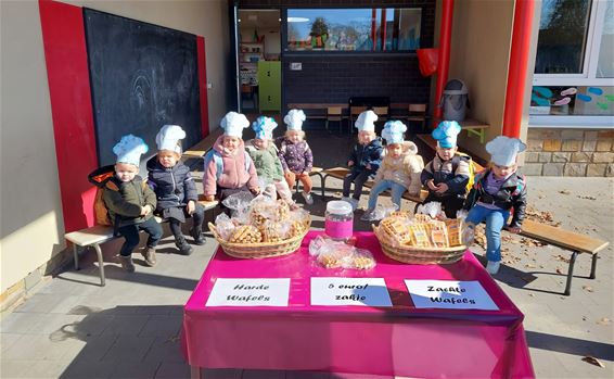 Vastenactie bij de kleuters van De Robbert - Hamont-Achel