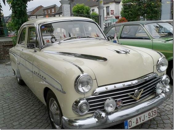 Vauxhall-dag op het oldtimertreffen - Peer