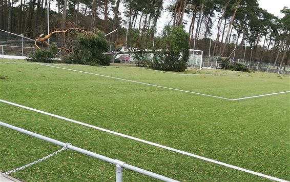 Veel schade aan jeugdsportcomplex - Lommel