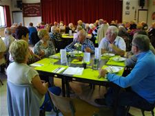 Veel volk in het wijkrestaurant - Lommel