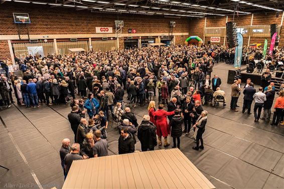 Veel volk op nieuwjaarsreceptie - Pelt