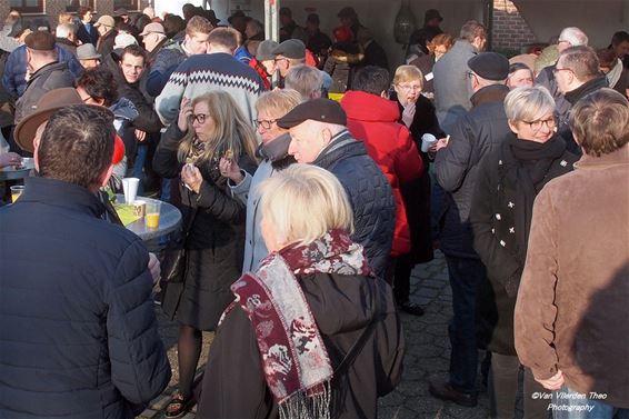 Veel volk op nieuwjaarsreceptie stadsbestuur - Hamont-Achel