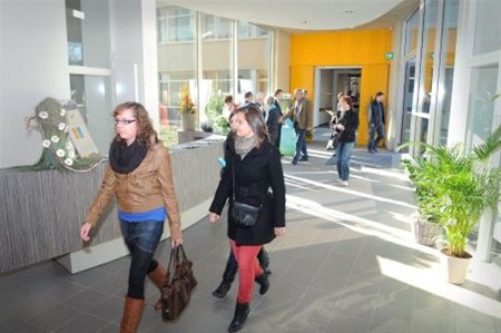Veel volk op opendeurdag college - Lommel