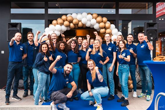 Veel volk voor opening JYSK - Pelt